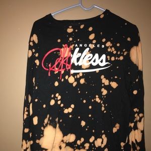 MENS y&r bleached long sleeve